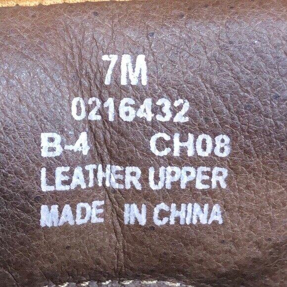 Sperry Mako 2-Eye Canoe Tan Cream Leather Lace-Up Boat Shoes Mens Size 7 - Picture 10 of 10